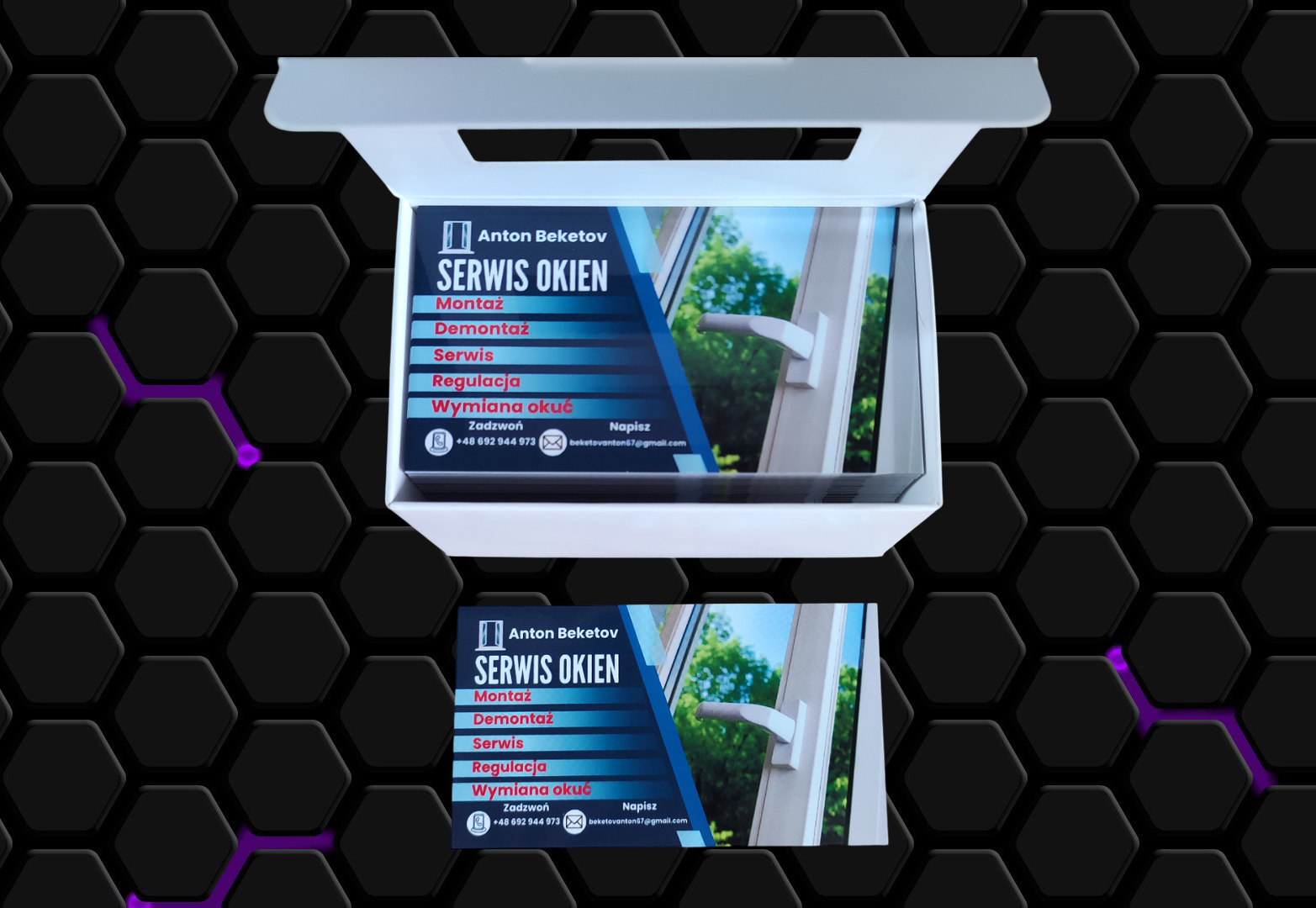 Візитка на папері 4